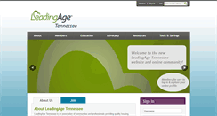 Desktop Screenshot of leadingagetennessee.org
